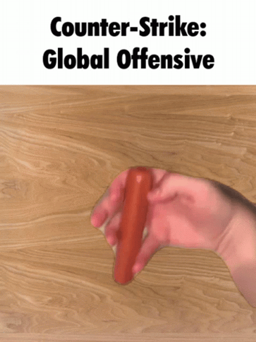 Counter Strike Global Offensive Hotdog Meme GIF