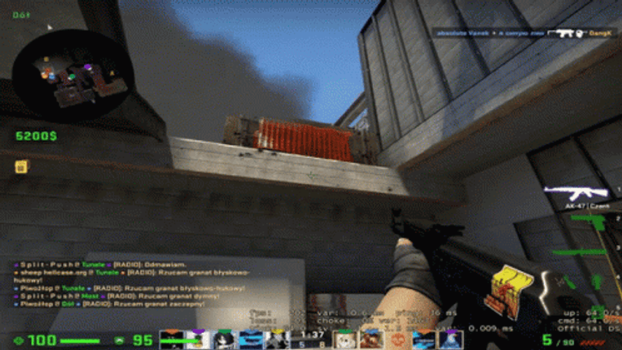 Counter Strike Global Offensive Jump Accident GIF