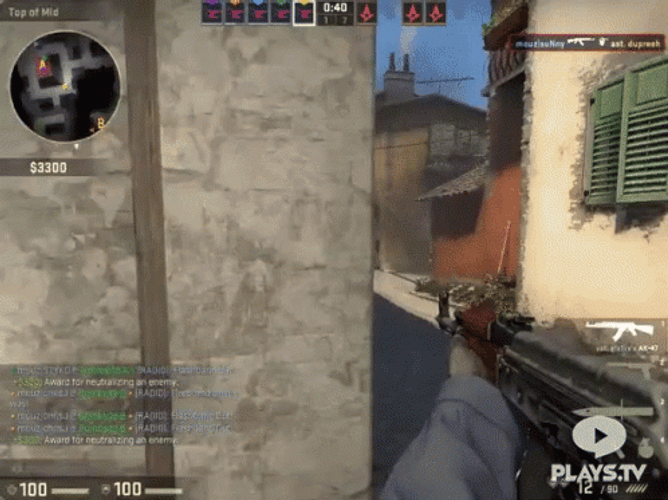 Counter Strike Global Offensive One Tap Headshot GIF