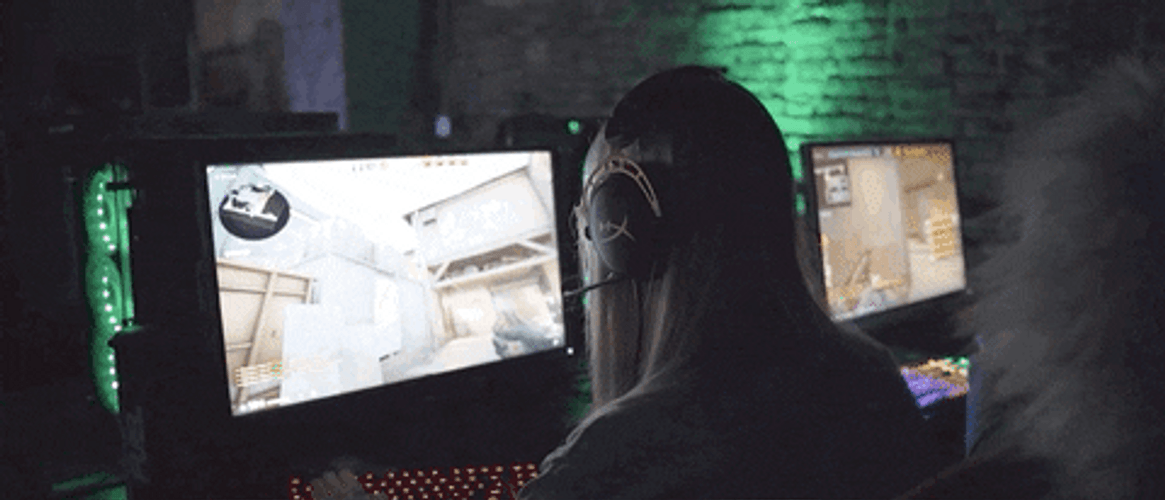 Counter Strike Global Offensive Rain Playing GIF