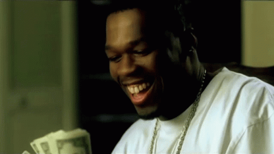 Counting Money 50 Cent 21 Questions GIF