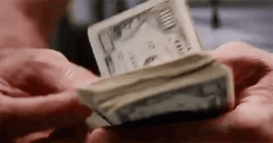 Counting Money Cash Bills Hands GIF