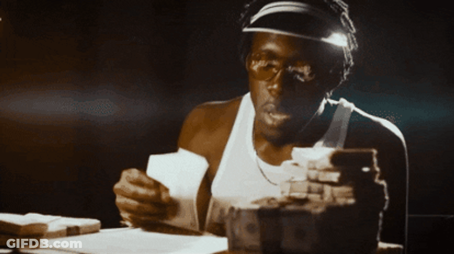 Counting Money Cash Rapper Shelem GIF