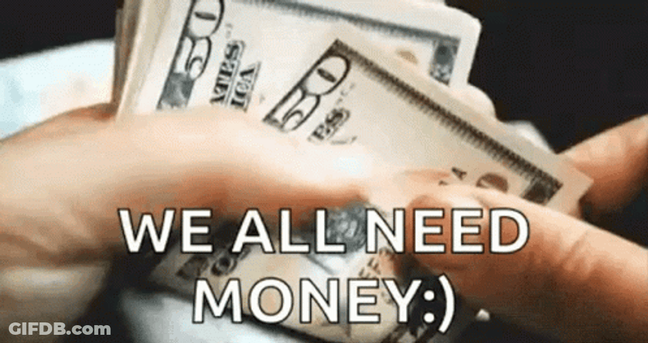 Counting Money Dollars We All Need GIF