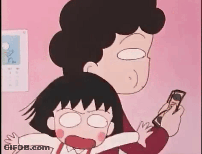 Counting Money Panic Chibi Maruko GIF