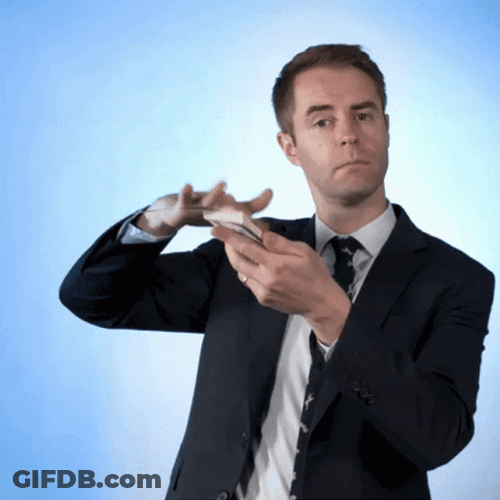 Counting Money Rain Michael Torpey GIF