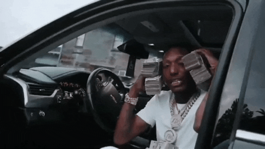 Counting Money Rapper Rubberband OG GIF
