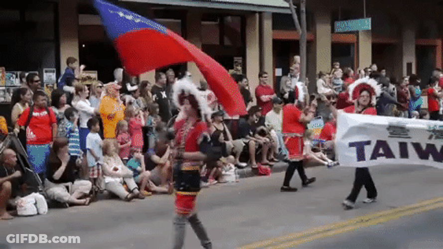 Country Delegates Parade GIF