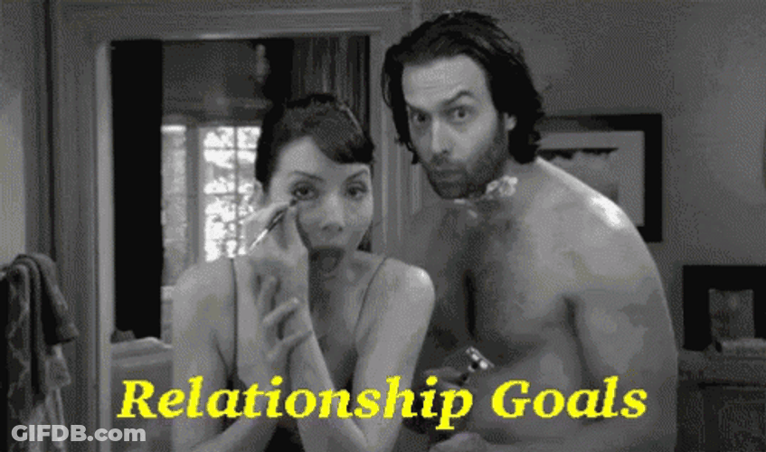 Couple Bickering Relationship Goals GIF