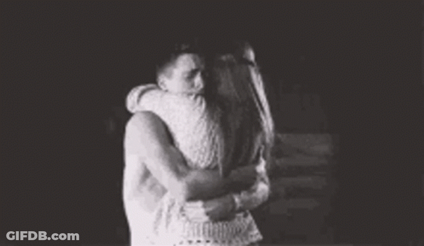 Couple Crying Abrazo GIF