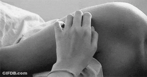 Couple Cuddle Arm Caress GIF