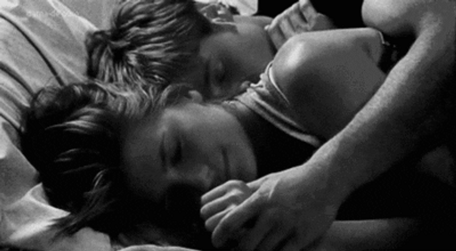 Couple Cuddle Holding Hands GIF