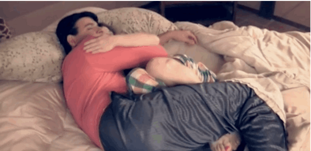 Couple Cuddle Love Pat GIF