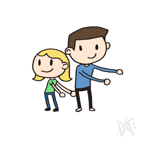 Couple Dance Floss GIF