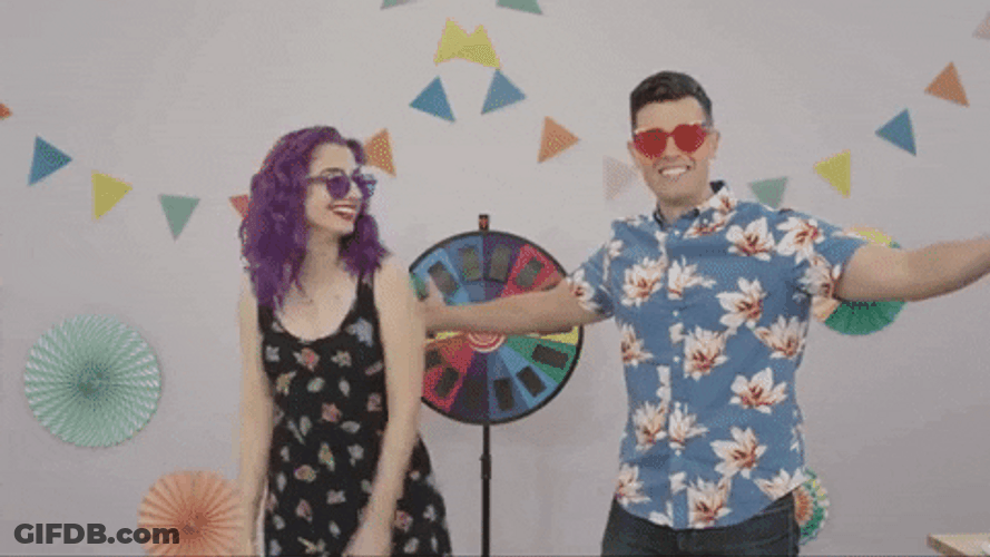 Couple Doing Bad Dancing GIF