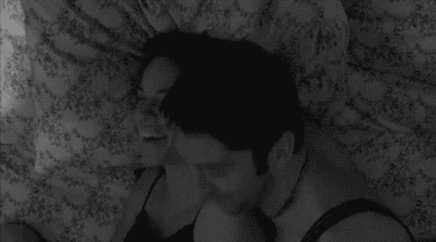 Couple Going To Sleep Hot Kiss GIF