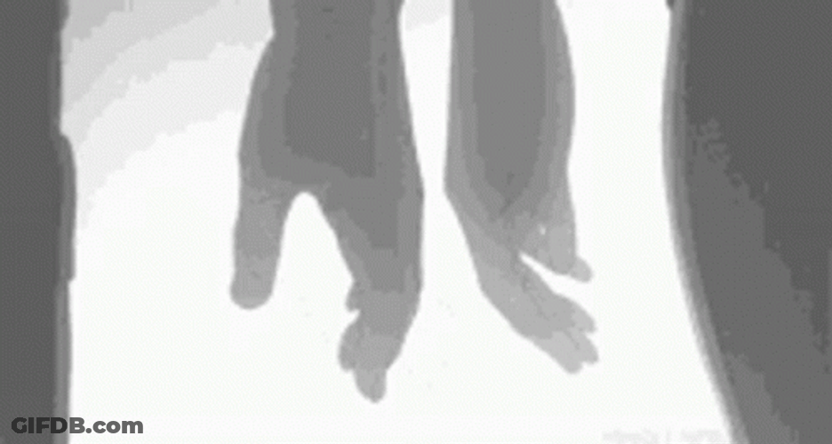 Couple Hold Hands Anime Aesthetic GIF