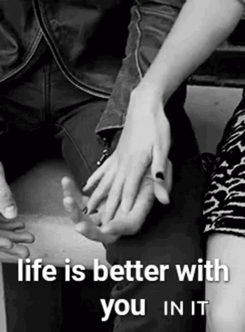 Couple Hold Hands Better Life GIF