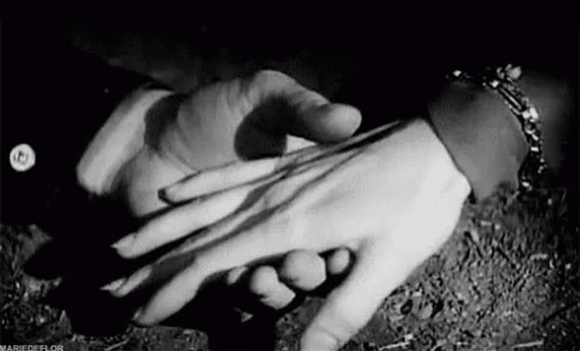 Couple Hold Hands In Love GIF
