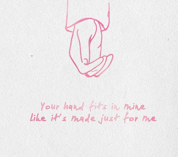 Couple Hold Hands One Direction GIF