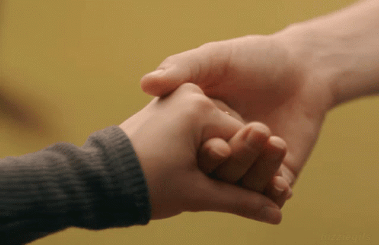 Couple Hold Hands Warm Love GIF