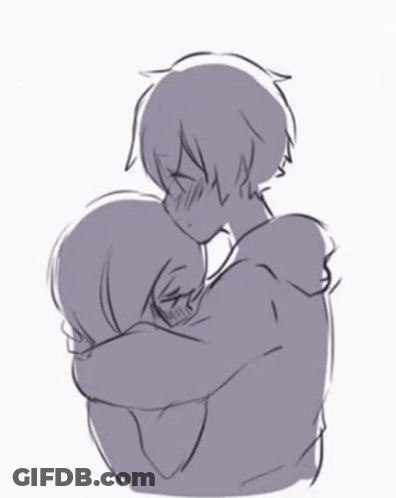 Couple Hugging GIF