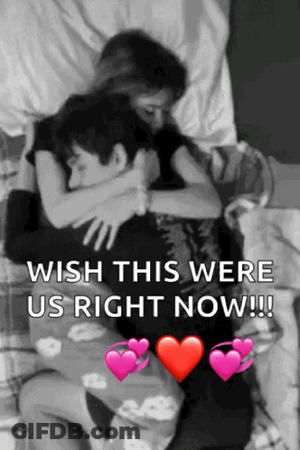 Couple Hugging Wish This Were Us GIF