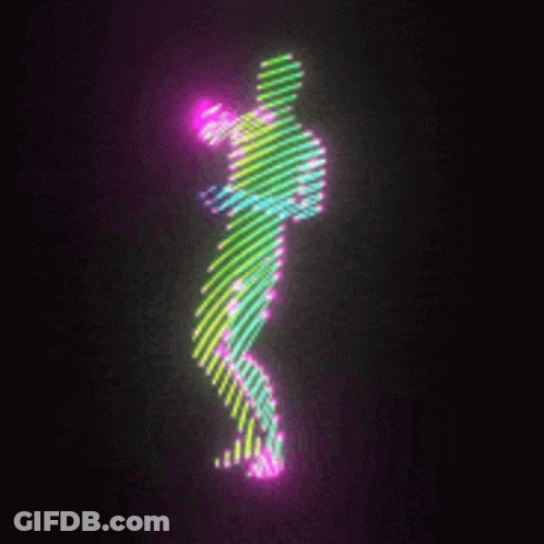 Couple Kissing In Front Of IQYI Sign GIF