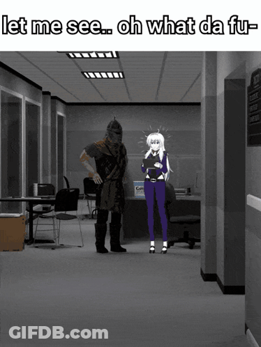 Couple Let Me See Oh What Da Fu GIF