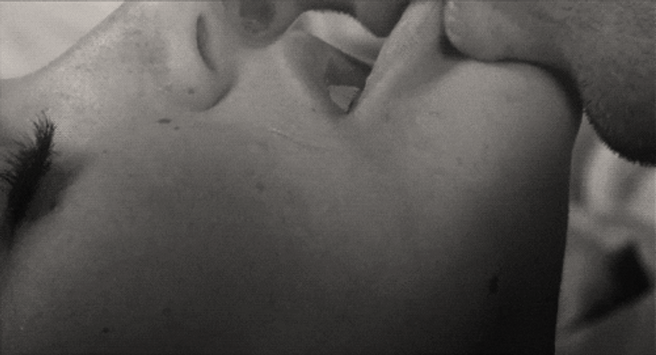 Couple Lip Bite GIF