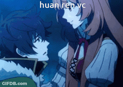Couple Looking At Each Other Huan Ren Vc GIF