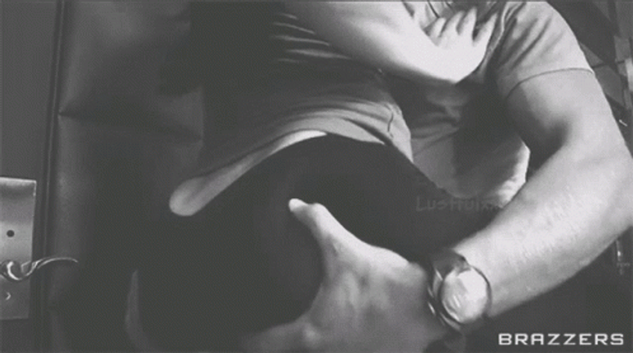 Couple Making Out Ass Grab Caress Hot GIF
