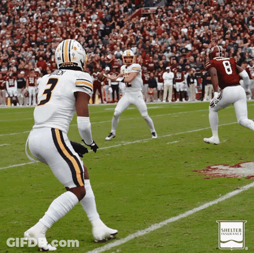 Couple Of Men Dancing In Front Of Prime Time Sign GIF