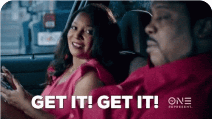 Couple On Car Dancing Get It Get It Girl GIF