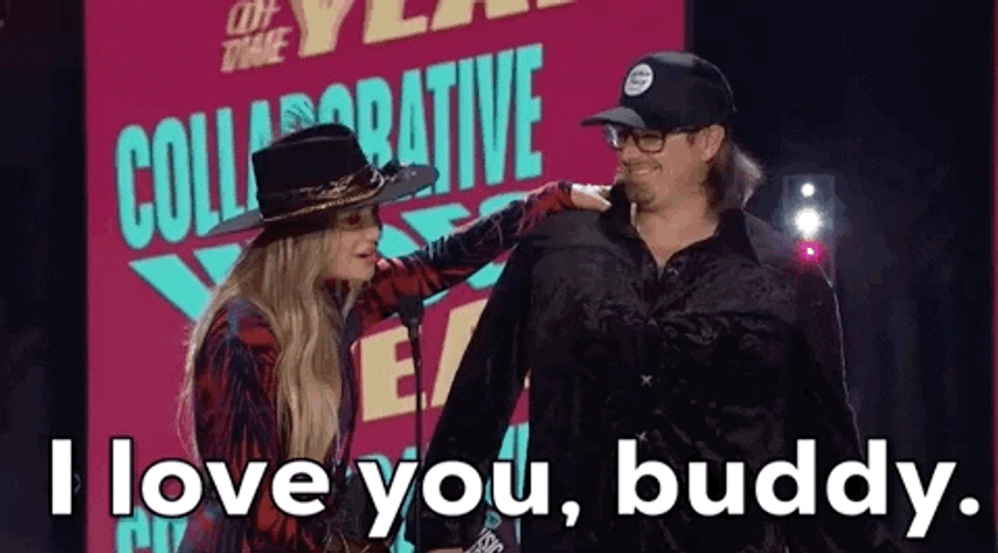 Couple On Stage Love You Man GIF