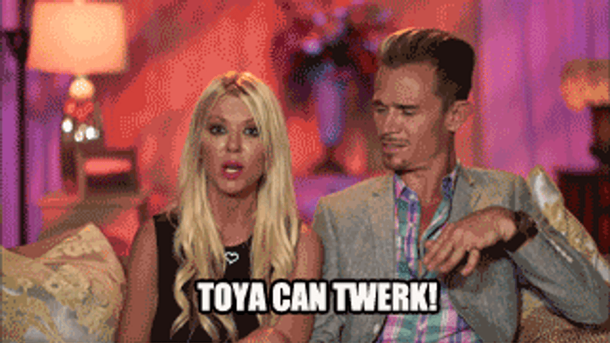 Couple Say Toya Can Twerk Funny Marriage GIF