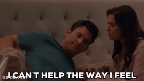 Couple Says I Can't Help Way I Feel GIF