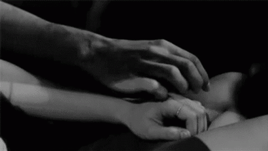 Couple Sensual Holding Hands GIF