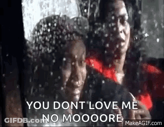 Couple Standing Next To Each Other In Car GIF