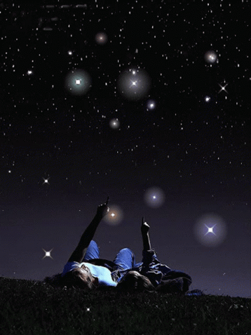 Couple Star Gazing GIF