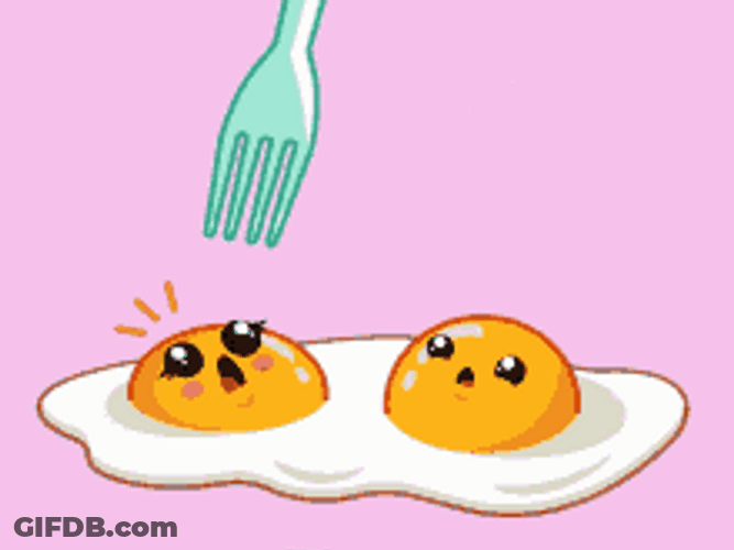 Couple Sunny Side Up Egg GIF