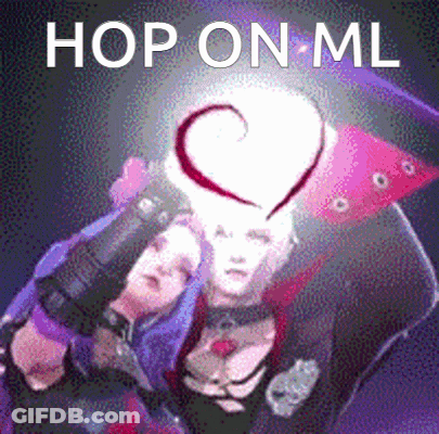 Couple With Heart Over Heads GIF