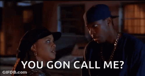 Couple You Gon Call Me Im Call You GIF