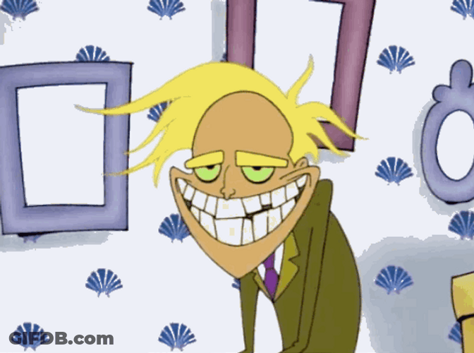 Courage The Cowardly Dog Big Smile GIF