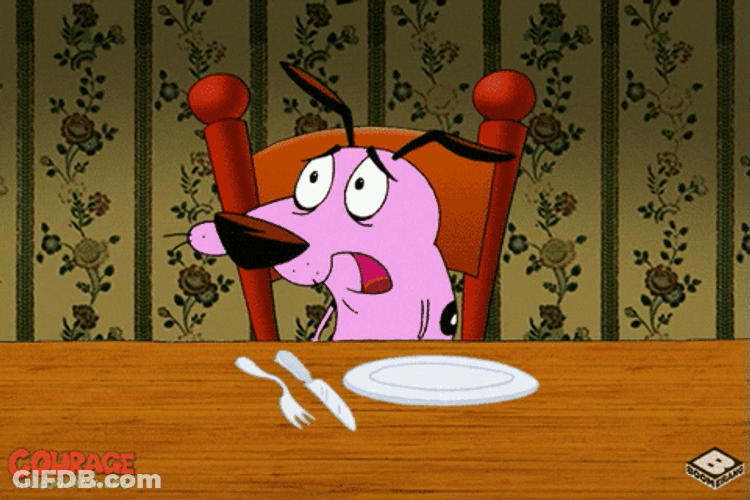Courage The Cowardly Dog Crying GIF