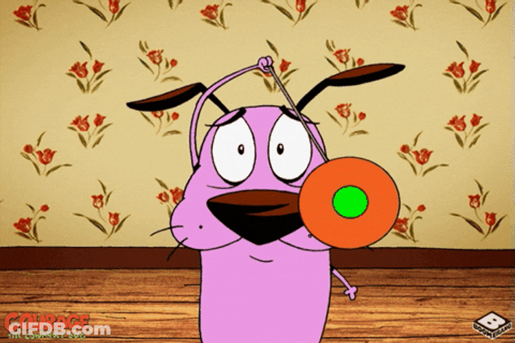 Courage The Cowardly Dog The Watcher In Sky GIF