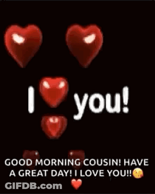 Cousin I Heart You GIF
