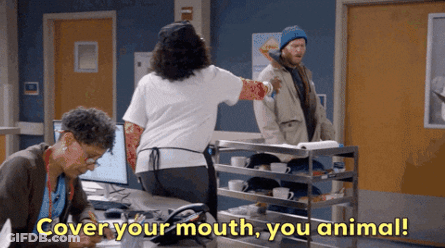 Cover Your Mouth Germs GIF