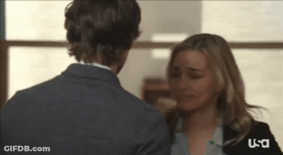 Covert Affairs Friend Hug GIF
