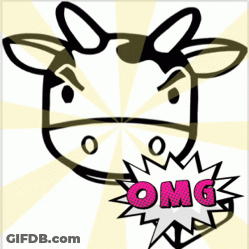 Cow And Cowbell GIF